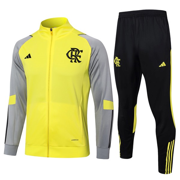 Chandal Flamengo 2024 2025 Gris Amarillo